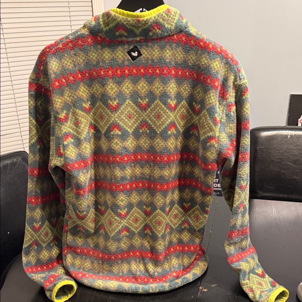 Southern Marsh Multicolor Patterned Pullover - image 4